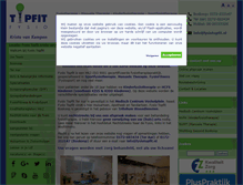 Tablet Screenshot of fysiotopfit.nl